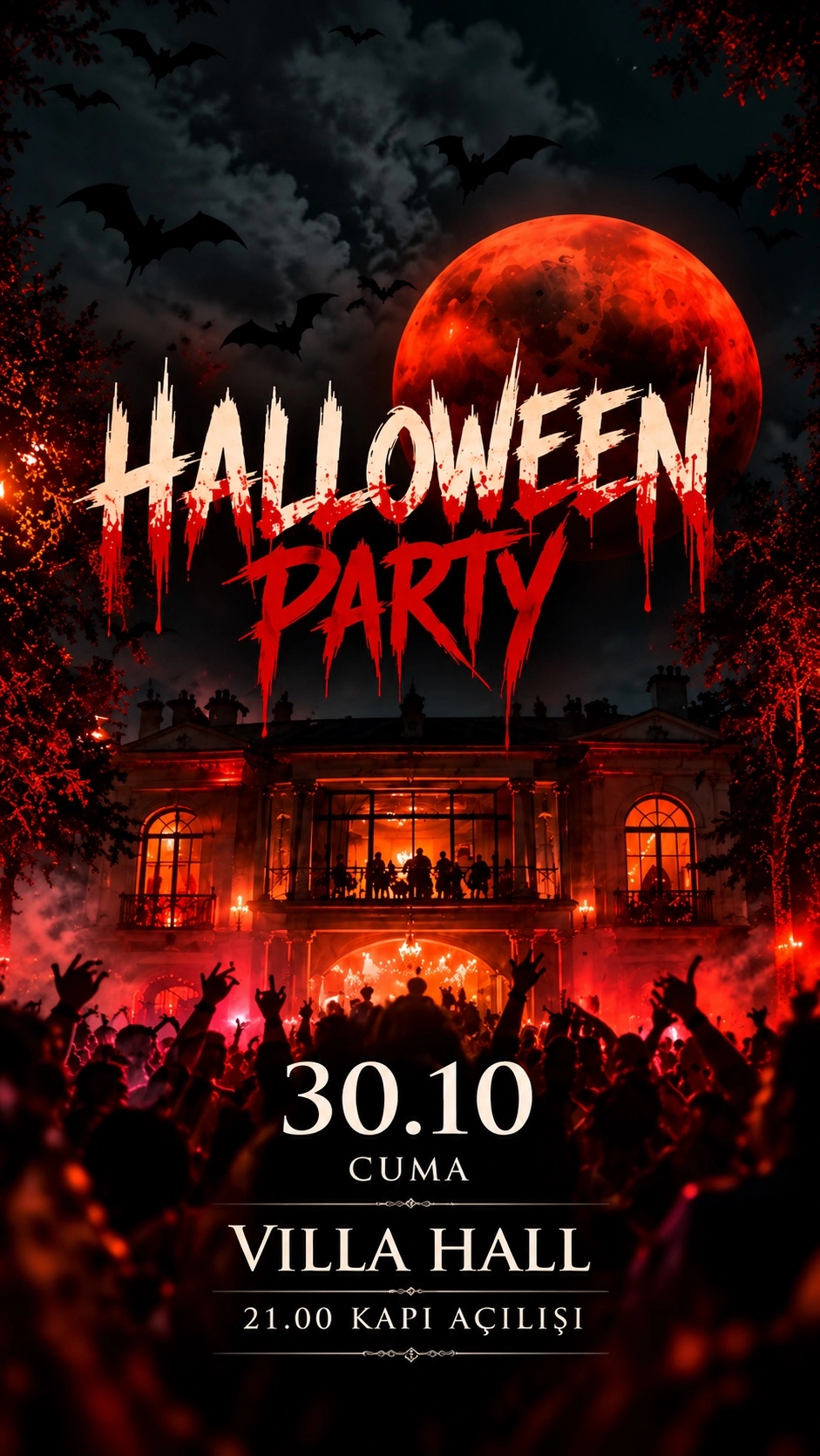 HALLOWEEN PARTY — GECENİN EN KARANLIK HALİ 🩸